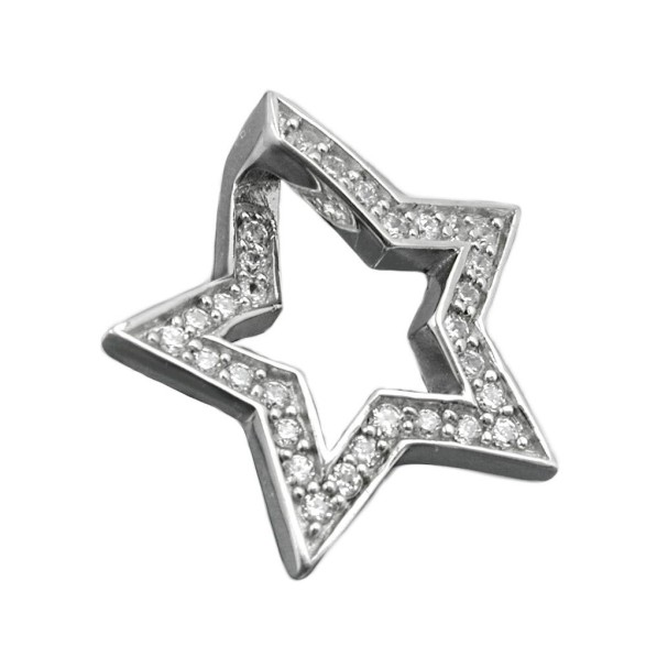 Hängsmycke Star With Zirconia Silver 925