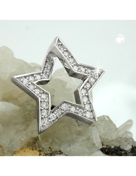 Hängsmycke Star With Zirconia Silver 925