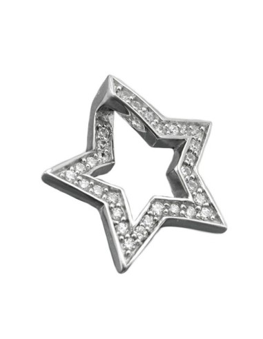 Hängsmycke Star With Zirconia Silver 925