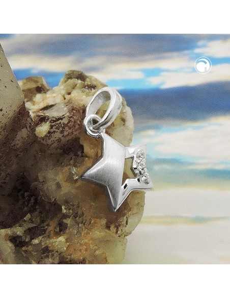 Hängsmycke Star Zirconia Silver 925