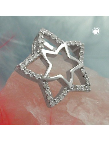 Hängsmycke Star Zirconias Silver 925