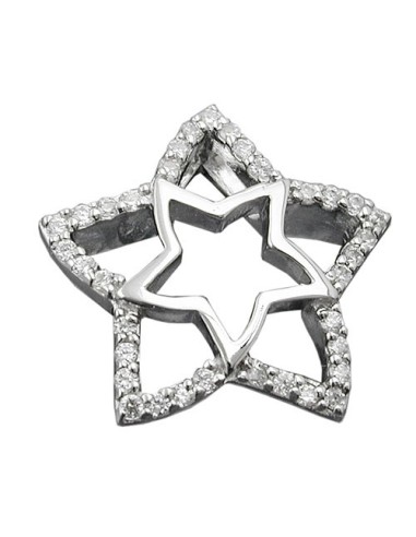 Hängsmycke Star Zirconias Silver 925