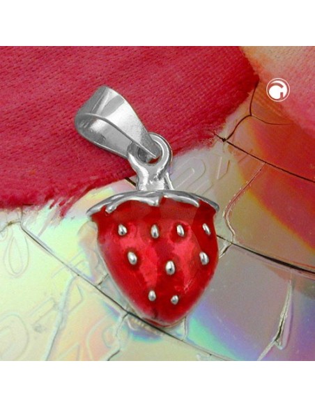 Hängsmycke Strawberry Silver 925