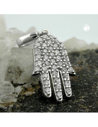 Hängsmycke Symbol - Hand Of Fatima Silver 925