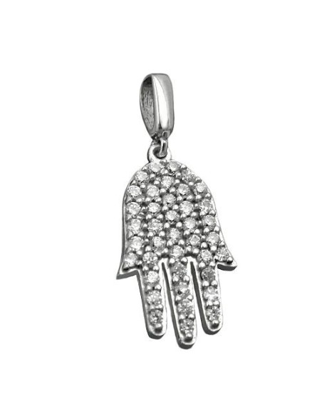 Hängsmycke Symbol - Hand Of Fatima Silver 925