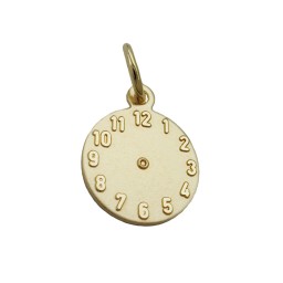 pendant baby's christening 9k gold