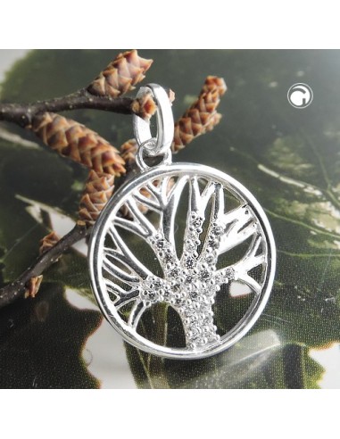 Hängsmycke Tree Of Live Silver 925