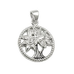 Hängsmycke Tree Of Live Silver 925