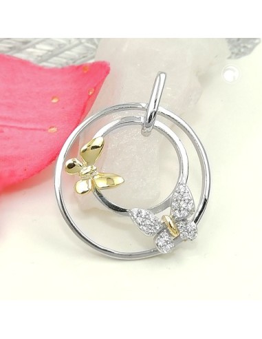 Hängsmycke Two Butterflys Silver 925