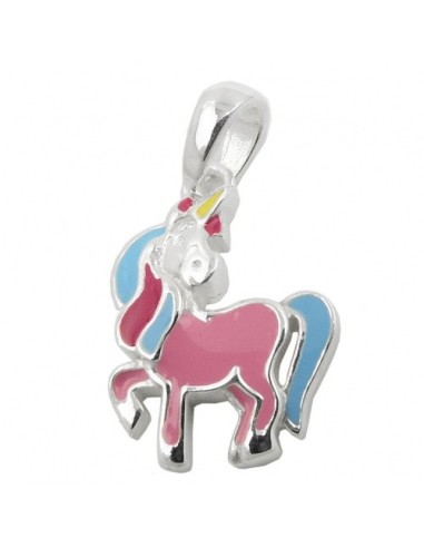 Hängsmycke Unicorn Multicolored Silver 925
