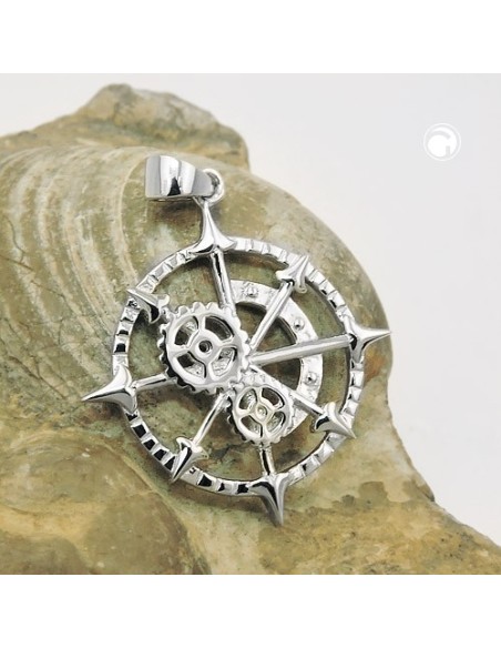 Hängsmycke Wind Rose Silver 925