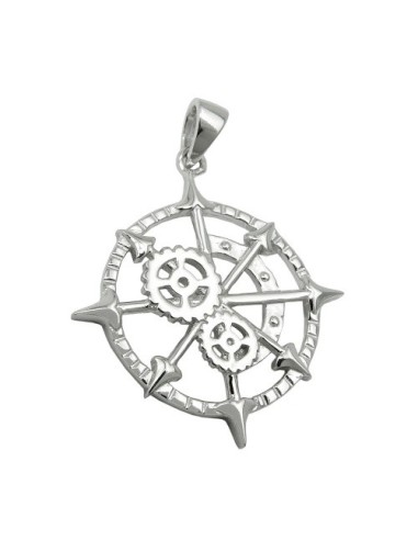 Hängsmycke Wind Rose Silver 925