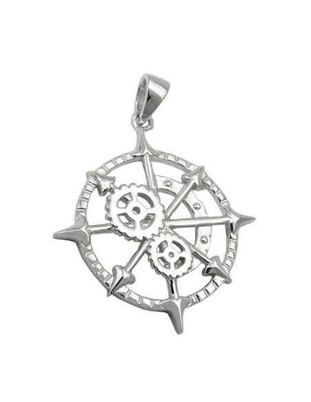 Hängsmycke Wind Rose Silver 925