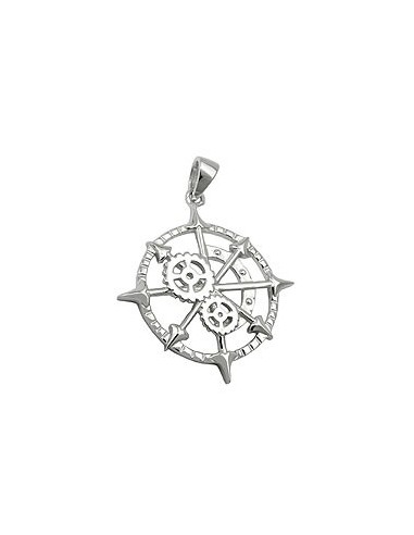 Hängsmycke Wind Rose Silver 925