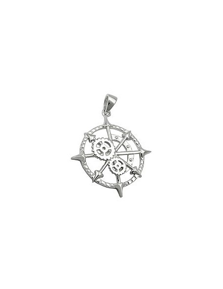 Hängsmycke Wind Rose Silver 925