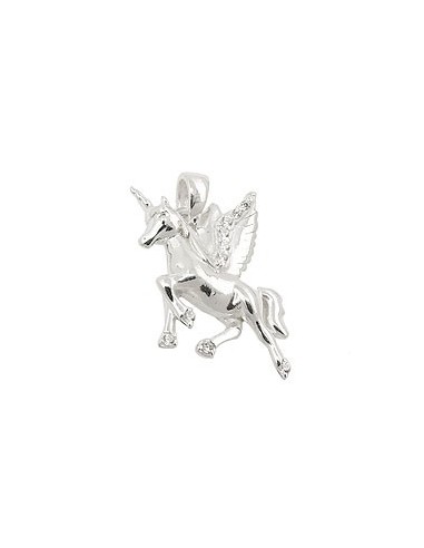 Hängsmycke Winged Horses Unicorn Silver 925