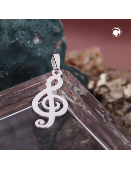 Hängsmycke Violin Clef Silver 925