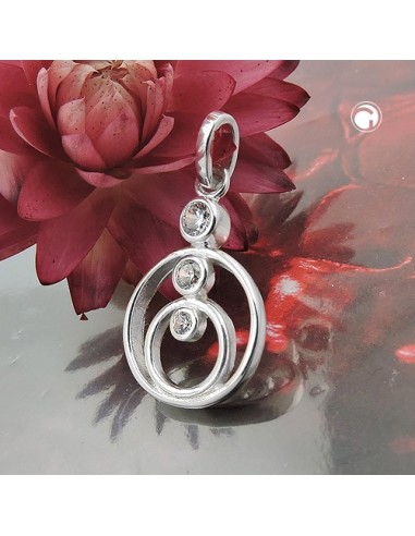 Hängsmycke With Zirconia Silver 925