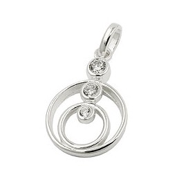 Hängsmycke With Zirconia Silver 925