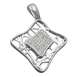 Hängsmycke With Zirconias Silver 925