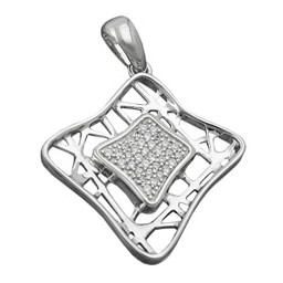 Hängsmycke With Zirconias Silver 925