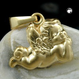 pendant angel 9k gold