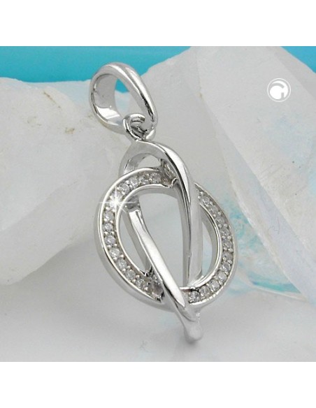 Hängsmycke With Zirconias Silver 925