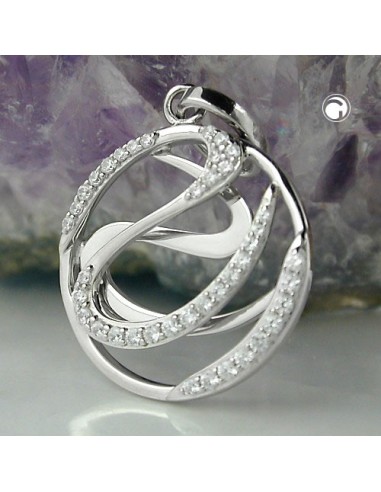 Hängsmycke With Zirconias Silver 925