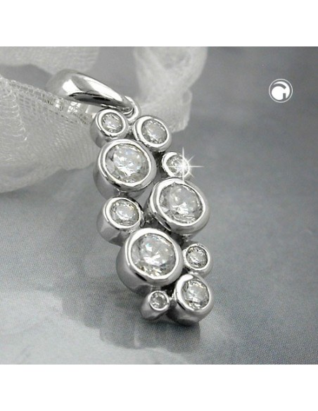 Hängsmycke With Zirconias Silver 925