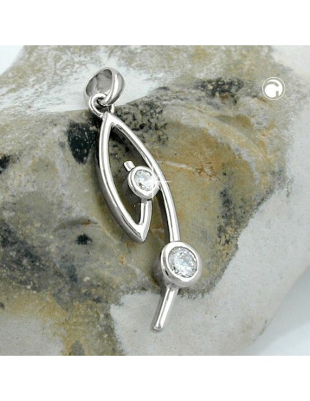 Hängsmycke With Zirconias Silver 925
