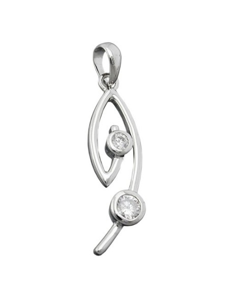 Hängsmycke With Zirconias Silver 925