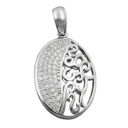 Hängsmycke With Zirconias Silver 925
