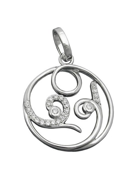 Hängsmycke With Zirconias Silver 925