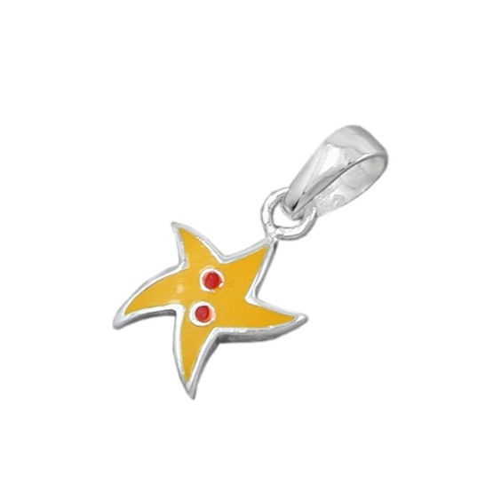 Hängsmycke Yellow Star Silver 925