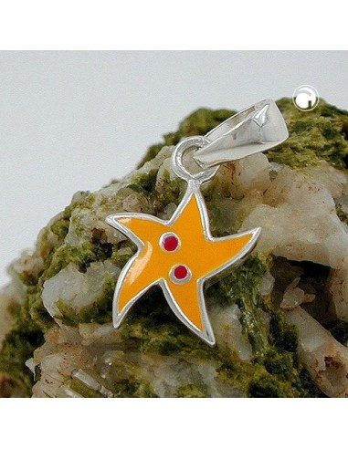 Hängsmycke Yellow Star Silver 925