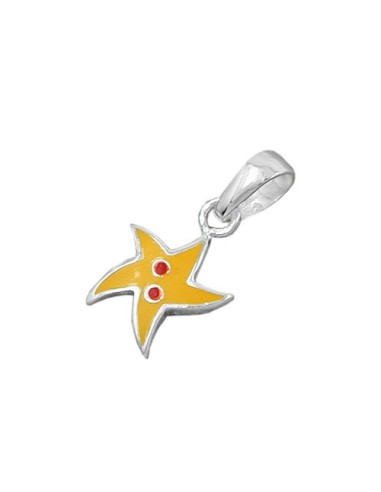 Hängsmycke Yellow Star Silver 925