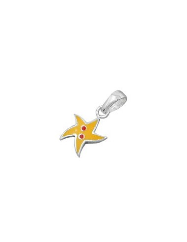 Hängsmycke Yellow Star Silver 925