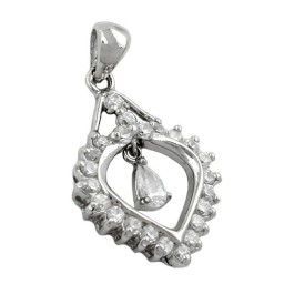 Hängsmycke Zirconia Heart Silver 925