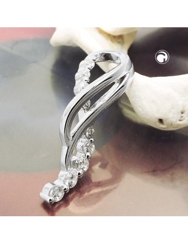 Hängsmycke Zirconia Rhodium Plat Silver 925