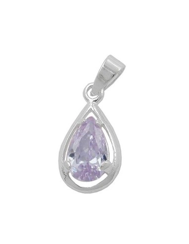 Hängsmycke Zirconia Violet/ Lavendel Silver 925