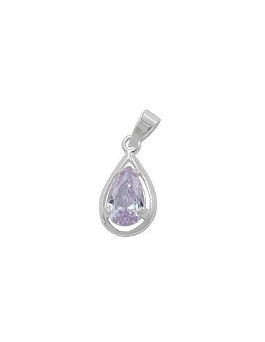 Hängsmycke Zirconia Violet/ Lavendel Silver 925
