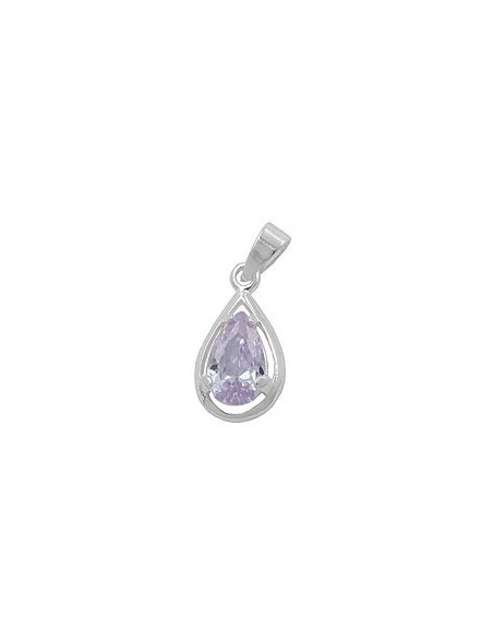 Hängsmycke Zirconia Violet/ Lavendel Silver 925
