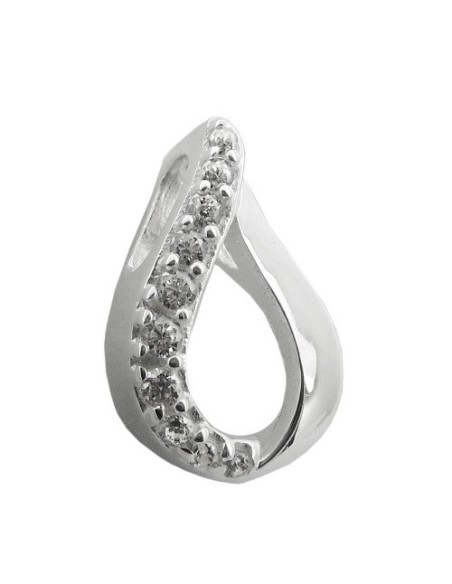 Hängsmycke Zirconias Polished Silver 925