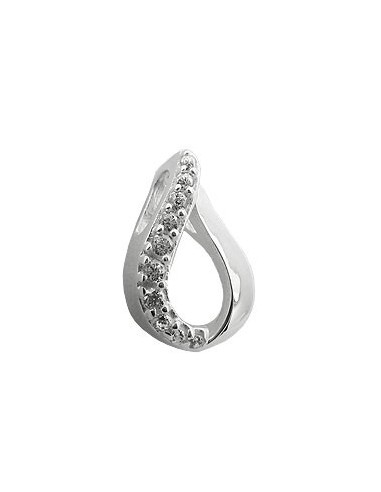 Hängsmycke Zirconias Polished Silver 925