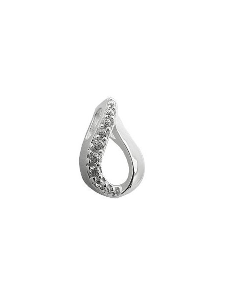 Hängsmycke Zirconias Polished Silver 925