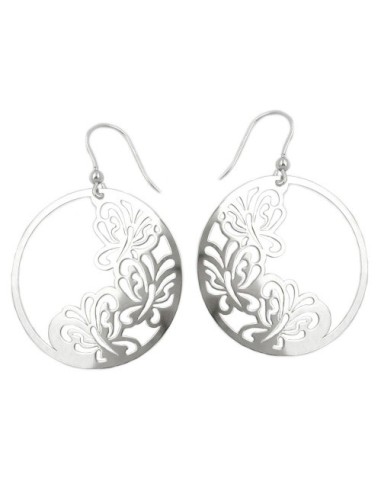Krok Örhängen Butterfly Silver 925
