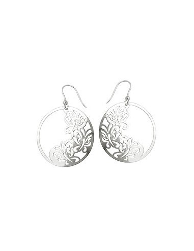 Krok Örhängen Butterfly Silver 925