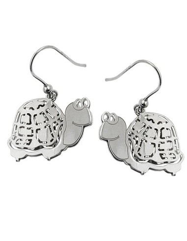 Krok Örhängen Tortoise Silver 925