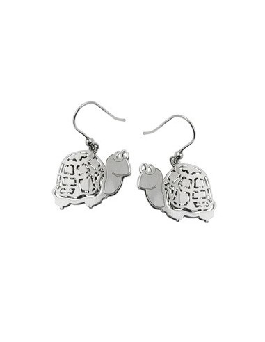 Krok Örhängen Tortoise Silver 925