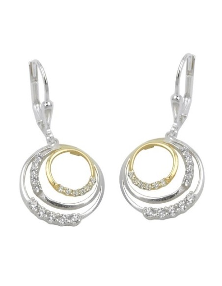 Leverback Örhängen Circles Silver 925